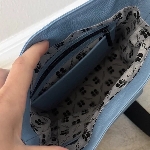 Min and Mon Vincent Bucket Bag with Embroidered Mushrooms brand new - Picture 5 of 5